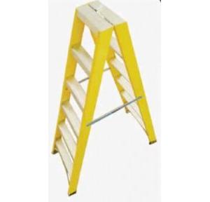 Youngman Twin Double Side 4 Step Ladder FRPD04IY  1.20 m FRP