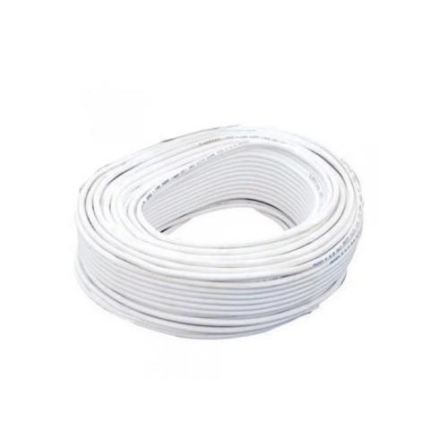 Finolex RG59 0.15 Sqmm 1+6 Core CCTV Cable, 305 Mtr (White)