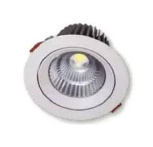 Havells Sparkle Pro 8W Round LED Downlight, SPARKLEPROADJDLR8W830MOD40DWHTNEEM (Warm White)