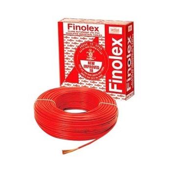 Finolex 2.5 Sqmm 1 Core FR PVC Insulated Unsheathed Flexible Cable, 90 Mtr (Red)