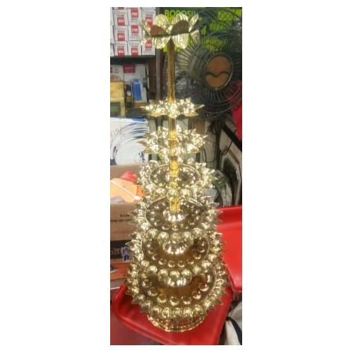 Diya 108, Brass, Height: 36 Inch