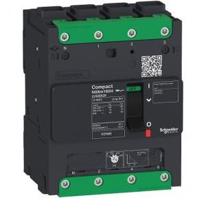 Schneider MCCB With  (TMD) and EverLink TM Connectors  Compact NSXm 160A 4 Pole 70kA , LV426519