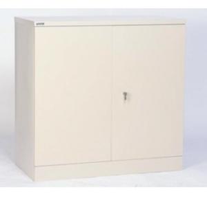 Sunmica Marino Wooden Cupboard Double Door 2 Shelf With Godrej Lock 120x100x50 cm, Thickness: 19mm