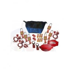 KRM Loto Osha Lockout Tagout Valve & Electrical Bag Kit, KRM_K_OLTVEBK-4044