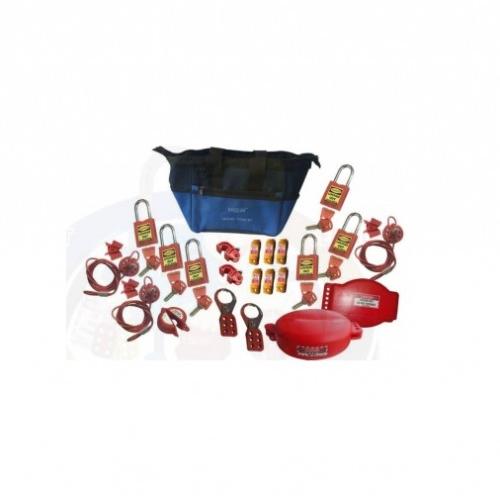 KRM Loto Osha Lockout Tagout Valve & Electrical Bag Kit, KRM_K_OLTVEBK-4044