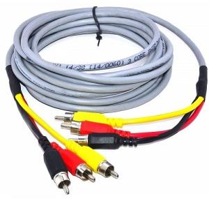 Audio Video AV Cable RCA to RCA, 10mtr