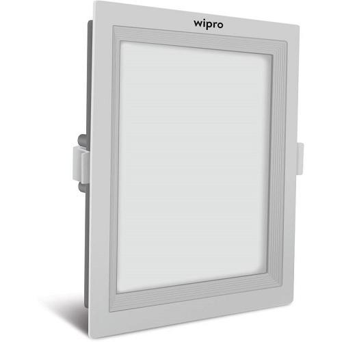 Wipro Garnet Wave Slim Square Panel Light 10W, D721060 (Coolday Light)