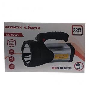 Rock Light Rechargeable LED Torch ABS Body 50W, RL-699A