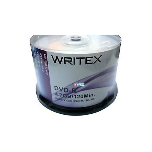 Writex DVD-R 4.7GB (Pack of 100 Pcs)