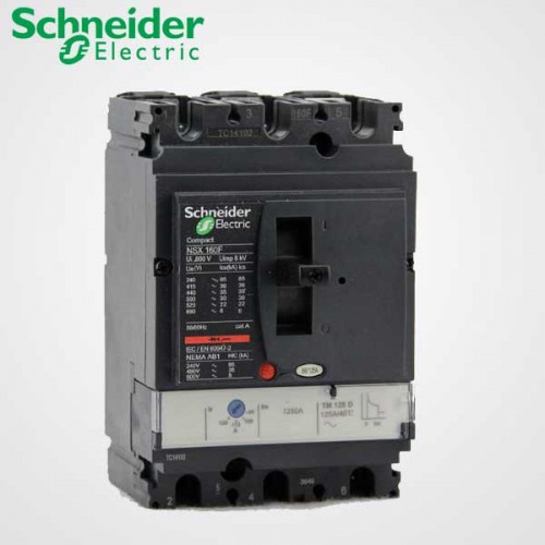 Schneider AC MCCB With Fixed TMD EasyPact NKS 50A 3 Pole 10kA, NKS100R050AC3P