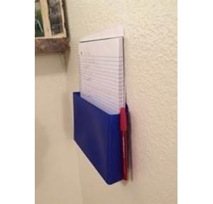 Wall Holding Acrylic Suggestion Box Blue 40x25x3 cm, Thickness: 3mm