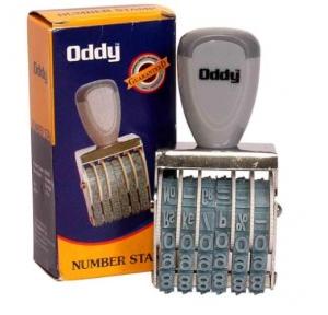 Oddy  Number Stamp 6 Digits NS-6D