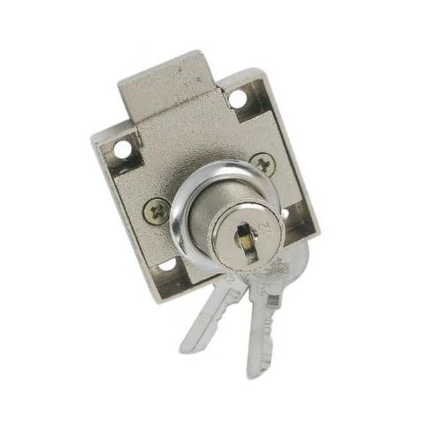 Kodia Cupboard Locks With 3 Keys Set, MP 8 (Chrome)