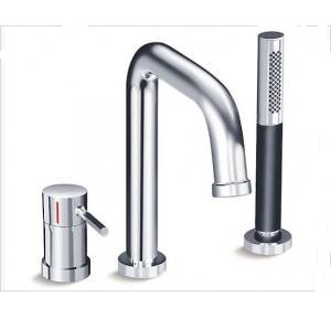 Kohler Cuff 3-Hole Bath Filler With Diverter For Handshower Chrome Polished, K-37312IN-B4-CP