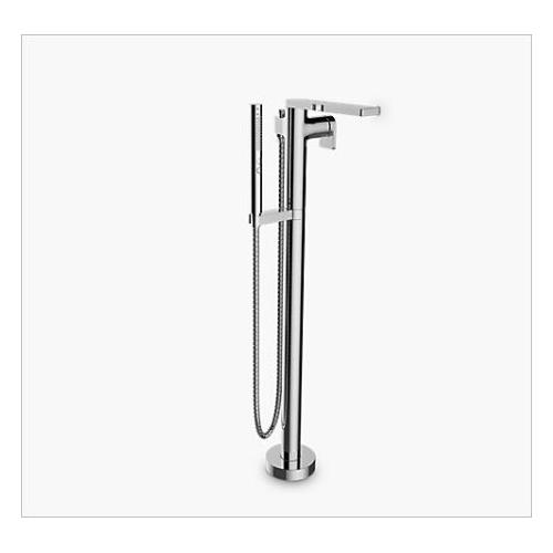 Kohler Composed Floor Mount Bath Tub Filler With Handshower Chrome Polished, K-73087T-B4-CP