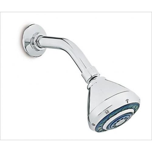Kohler Nateo Four-Function Showerhead Chrome Polished With Shower Arm And Flange, K-7389IN-CP