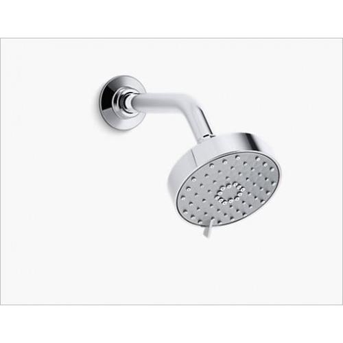 Kohler Awaken Geometric Multi-Mode Showerhead With Shower Arm Chrome Polished 73x117x110 mm, K-72419IN-CP