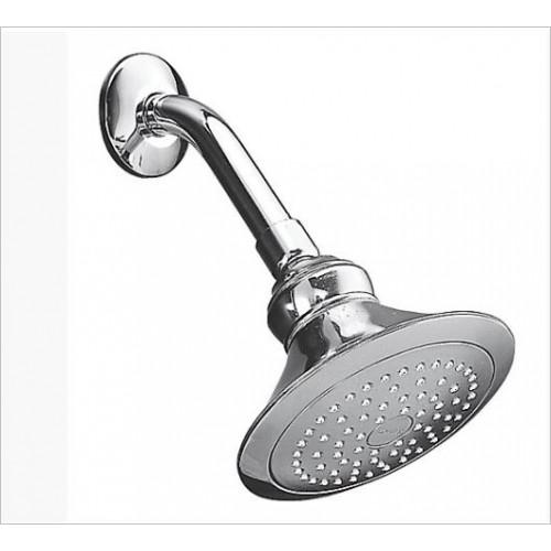 Kohler Finial Single-Function Showerhead Chrome Polished With Shower Arm And Flange 140Mm, K-16351IN-CP