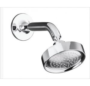 Kohler Purist Single-Function Showerhead Chrome Polished With Shower Arm And Flange 173x109 mm, K-16353IN-CP