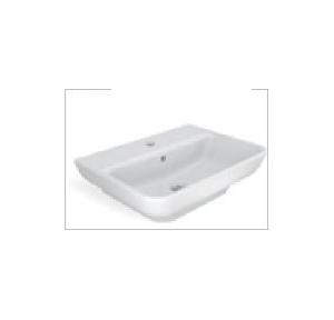 Kohler Struktura Wall-Mount Basin With Single Faucet Hole 450x350 mm, K-GH112K-00