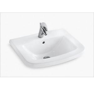 Kohler Panache Wall-Mount Basin With Single Faucet Hole 600x165x480 mm, K-17156X-0