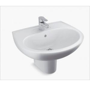 Kohler Brive Plus Half-Pedestal Basin With Single Faucet Hole, K-96050IN-0