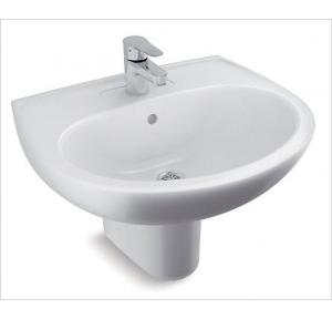 Kohler Brive Plus Half-Pedestal Basin With Single Faucet Hole, K-96051IN-0