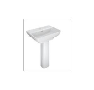 Kohler Struktura Pedestal Basin With Single Faucet Hole, K-20813IN-1-0