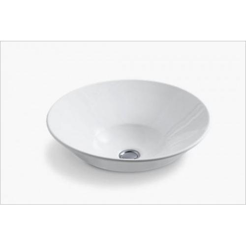 Kohler Conical Bell Vessel Basin Without Faucet Hole 413x162x508 mm, K-2200IN-0