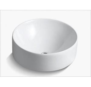 Kohler Round Vessel Basin Without Faucet Hole 420x420x152 mm, K-14800X-0