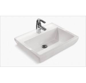 Kohler Parliament Vessels Lavatory With Single Faucet Hole 564x442 mm, K-14715IN-1-0