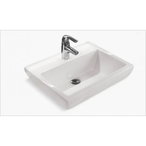 Kohler Parliament Vessels Lavatory With Single Faucet Hole 564x442 mm, K-14715IN-1-0