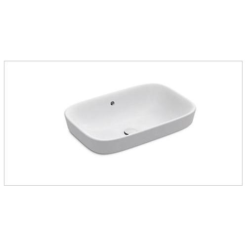 Kohler Modern Life Vessel Basin Without Faucet Hole 598x397x176 mm, K-77762T-0