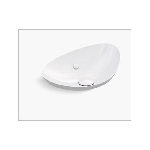 Kohler Veil Vessel Basin Without Faucet Hole, K-20704-0