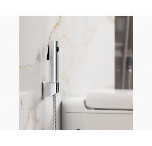 Kohler Cuff Health Faucet With Metal Hose And Holder Chrome Polished K-98100IN-CP
