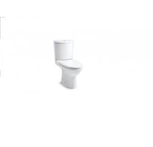 Kohler Odeon Two-Piece P-Trap Toilet With Quiet-Close Seat And Cover 699x390x785 mm, K-8753IN-S-0
