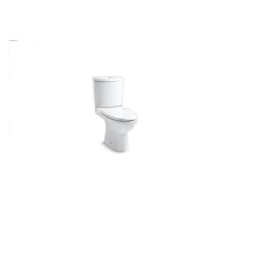 Kohler Odeon Two-Piece P-Trap Toilet With Quiet-Close Seat And Cover 699x390x785 mm, K-8753IN-S-0