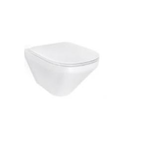 Kohler Modern Life Wall-Hung Toilet With Quiet-Close Slim Seat Cover, K-77142IN-SS-0