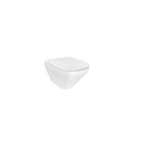 Kohler Modern Life Wall-Hung Toilet With Quiet-Close Slim Seat Cover, K-77142IN-SS-0