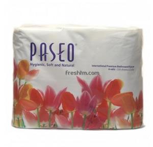 Paseo White Toilet Paper, 2 Ply, 220 Pulls