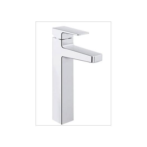 Kohler Hone Tall Single-Control Basin Faucet With Drain Chrome Polished, K-22535IN-4-CP