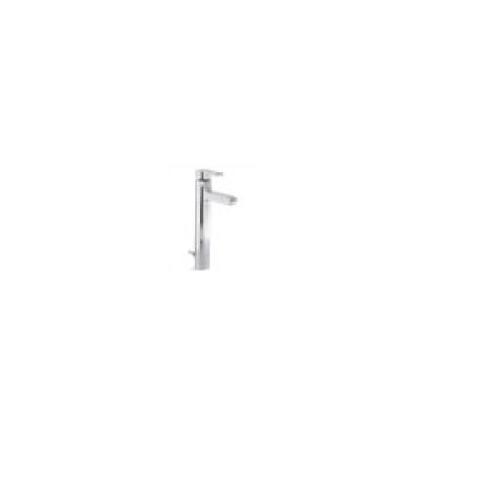 Kohler Singulier Single-Control Tall Basin Faucet Chrome Polished With Drain, K-10861IN-4-CP