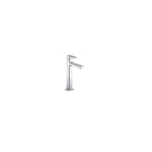 Kohler Strayt Tall Pillar Basin Faucet Chrome Polished, K-37334IN-4-CP