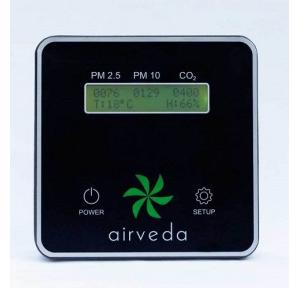 Airveda Air Quality Monitor PM2.5 PM10 CO2, PM2510CTH