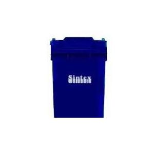 Sintex Dustbin GBRW 66-04 With Signage Size 47x30x55 Inch Blue Color HDPE 660 Ltr