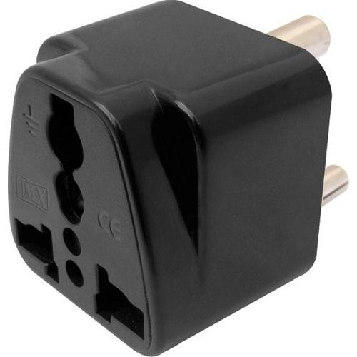 MX Universal Converson Plug 5A 3 Pin, MX-864 (Black)