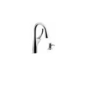 Kohler Mazz Pulldown Kitchen Faucet Polished Chrome, K-72511IN-SD-CP