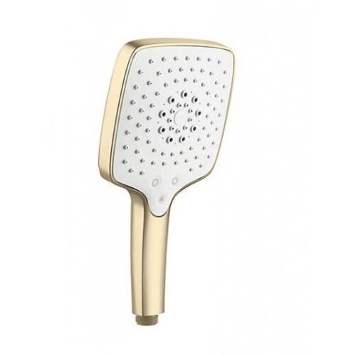 Kohler Rain Duet Square Handshower Without Hose In French Gold, K-97009T-AF