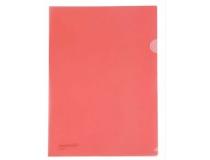 Worldone Clear Folder Premium A4, Red LF001