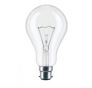 Philips Incandescent Bulb 200W B-22 Base (White)